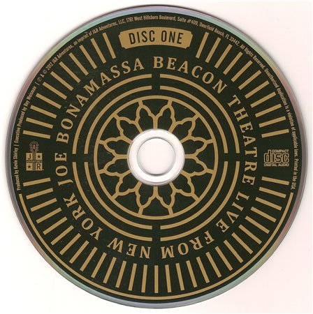 Постер Joe Bonamassa - Beacon Theatre: Live From New York Joe Bonamassa - Beacon Theatre: Live From New York