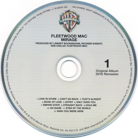 Постер Fleetwood Mac - Mirage Fleetwood Mac - Mirage