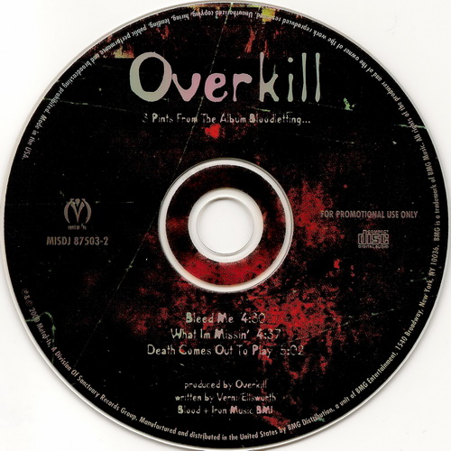 Постер OverKill - Discography OverKill - Discography