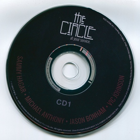 Постер Sammy Hagar The Circle - At Your Service Sammy Hagar The Circle - At Your Service
