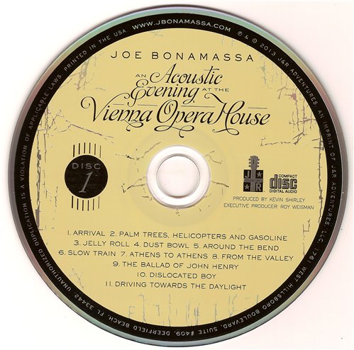 Постер Joe Bonamassa - An Acoustic Evening at The Vienna Opera House Joe Bonamassa - An Acoustic Evening at The Vienna Opera House