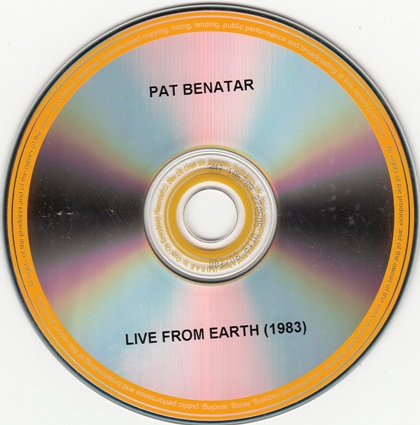 Постер Pat Benatar - Live From Earth - Wide Awake In Dreamland Pat Benatar - Live From Earth - Wide Awake In Dreamland