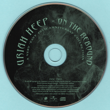 Постер Uriah Heep - On the Rebound - A Very 'Eavy 40th Anniversary Collection Uriah Heep - On the Rebound - A Very 'Eavy 40th Anniversary Collection