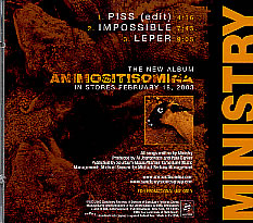 Постер Ministry - Discography Ministry - Discography