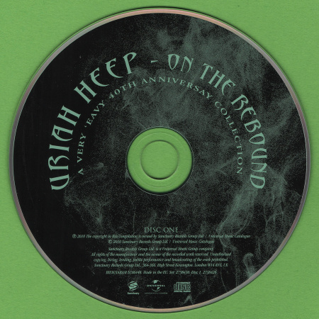 Постер Uriah Heep - On the Rebound - A Very 'Eavy 40th Anniversary Collection Uriah Heep - On the Rebound - A Very 'Eavy 40th Anniversary Collection