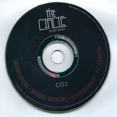 Постер Sammy Hagar The Circle - At Your Service Sammy Hagar The Circle - At Your Service