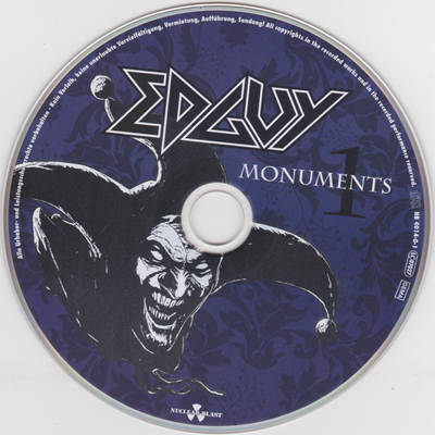 Постер Edguy - Monuments Edguy - Monuments