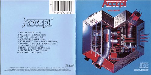 Постер Accept - Discography Accept - Discography