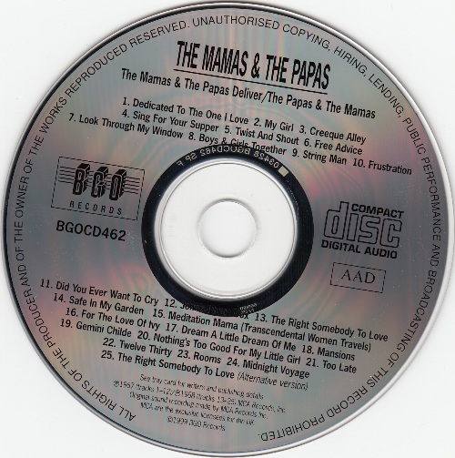 Постер The Mamas and The Papas - Deliver The Papas and The Mamas The Mamas and The Papas - Deliver The Papas and The Mamas