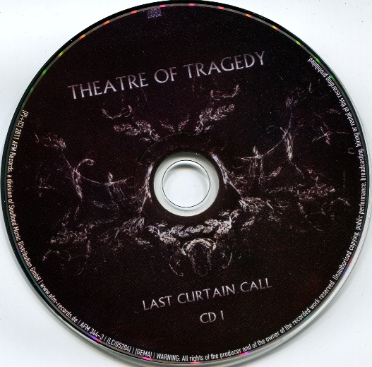 Постер Theatre Of Tragedy - Last Curtain Call Theatre Of Tragedy - Last Curtain Call