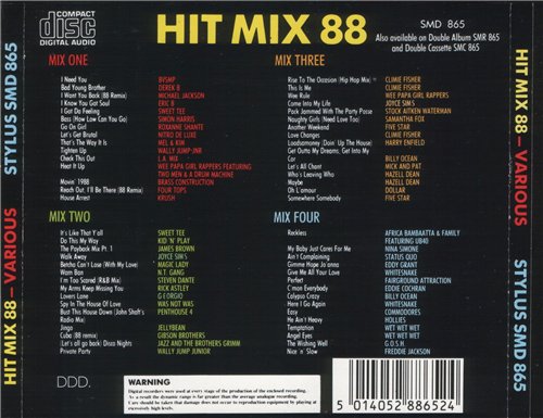 Постер VA - Hit Mix '88-97 VA - Hit Mix '88-97