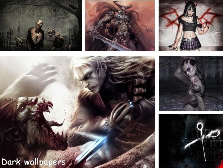 Постер Dark wallpapers Dark wallpapers