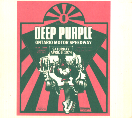 Постер DEEP PURPLE - All Live Albums DEEP PURPLE - All Live Albums