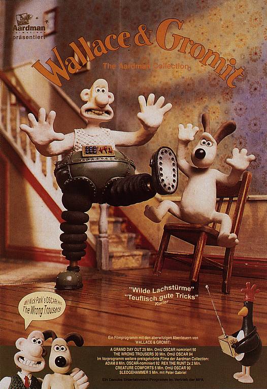 Постер Уоллес и Громит. Сборник мультфильмов. 1989-2008 / Wallace Gromit. Grand Collection Уоллес и Громит. Сборник мультфильмов. 1989-2008 / Wallace Gromit. Grand Collection