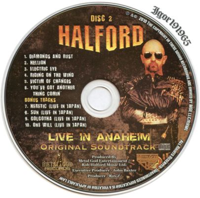 Постер Halford - Live In Anaheim Halford - Live In Anaheim