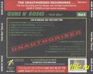Постер Guns N' Roses - Дискография Guns N' Roses - Дискография