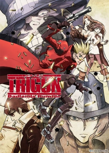 Постер Триган - Фильм / Триган: Переполох в Пустошах / Trigun the Movie / Trigun: Badlands Rumble Триган - Фильм / Триган: Переполох в Пустошах / Trigun the Movie / Trigun: Badlands Rumble